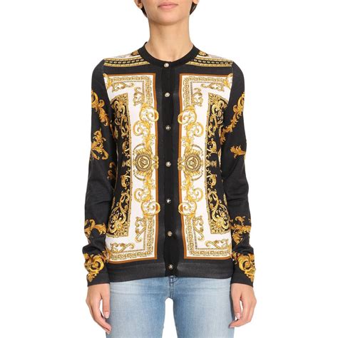 versace sweatshirt for women|Versace sweater women.